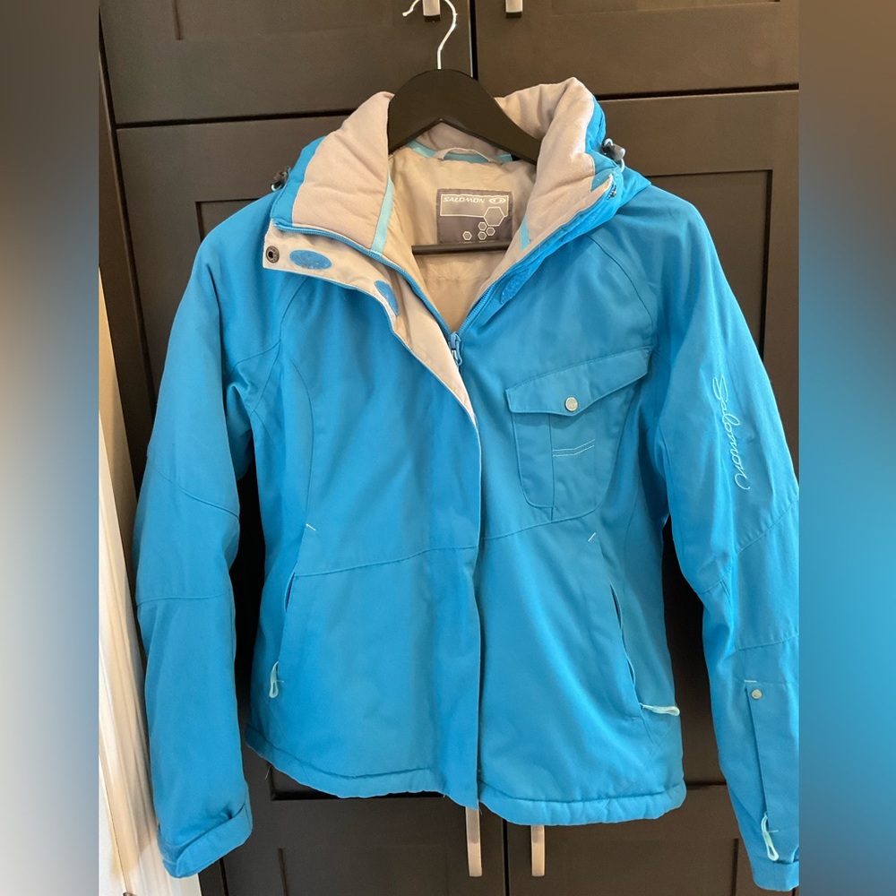 Salomon Women Jacket Coat Ski Winter Snow S Gorpcore Outdoor Gear Timeless